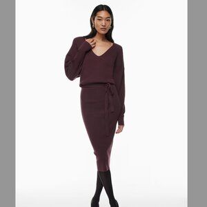 NWT Aritzia Babaton Tracery Sweater Dress, Size L (original price $148)